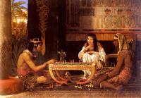 Alma-Tadema, Sir Lawrence - Egyptian Chess Players